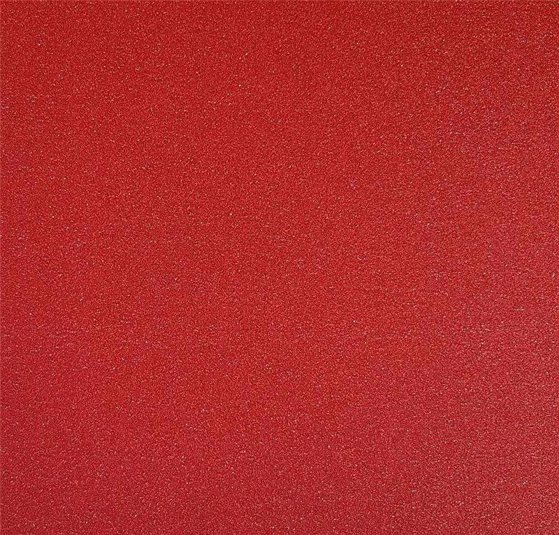 CARTULINA GLITTER ROJA