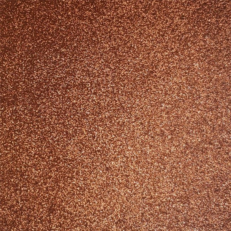 CARTULINA GLITTER Marrón