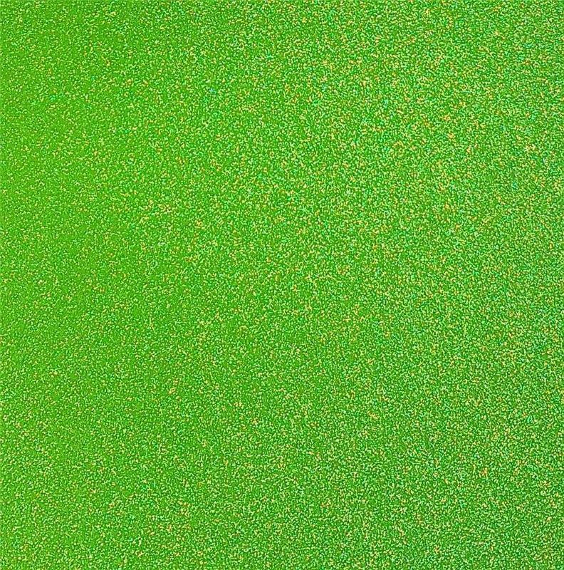 CARTULINA GLITTER Verde Claro
