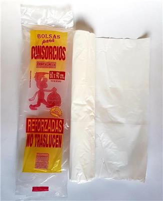 BOLSA CONSORCIO 60x90 AD x 10 u. ROLLO
