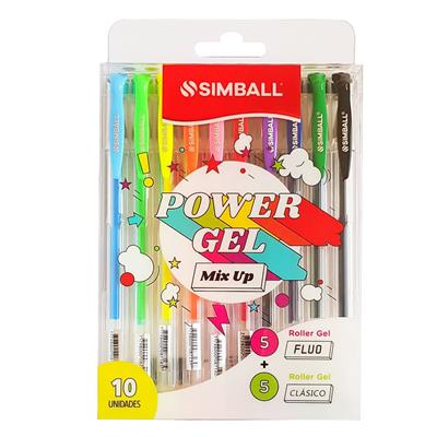 ROLLER POWER GEL x 10 u. Mix Up