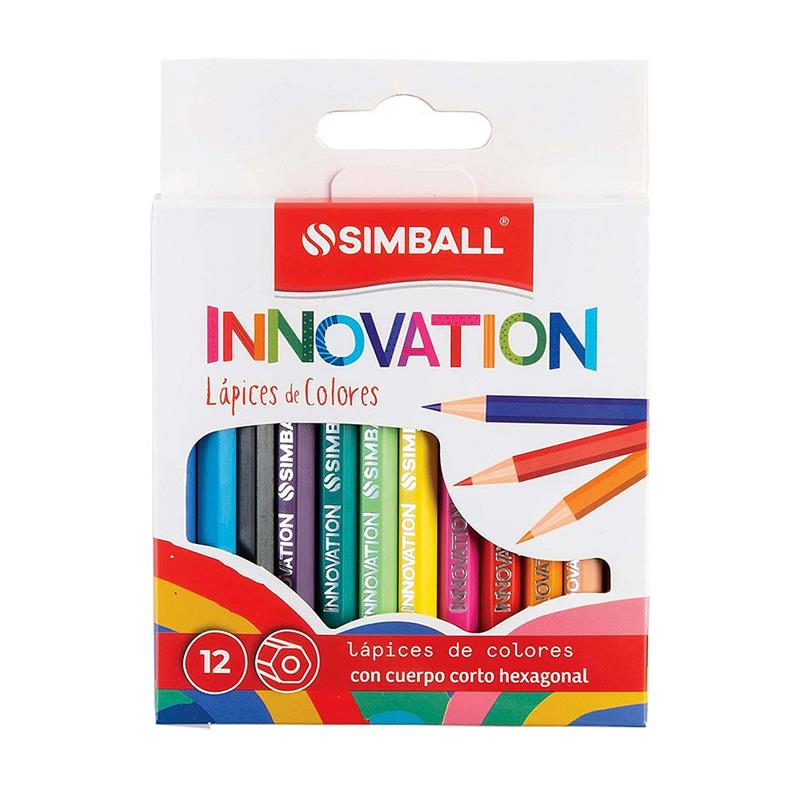 LAPICES SIMBALL INNOVATION CORTO x 12 u.