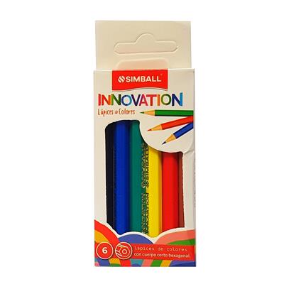 LAPICES SIMBALL INNOVATION CORTO x  6 u.