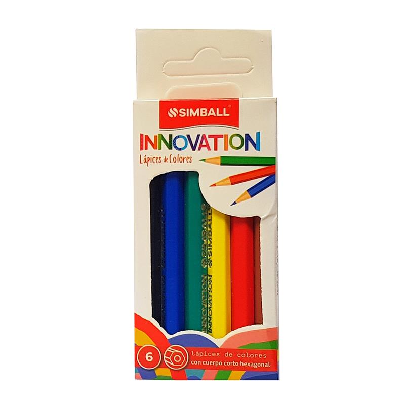 LAPICES SIMBALL INNOVATION CORTO x  6 u.
