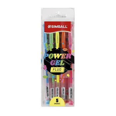 ROLLER POWER GEL FLUO x 5 u.