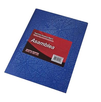 CUADERNO 19x23 Rayado Azul x 50 h.