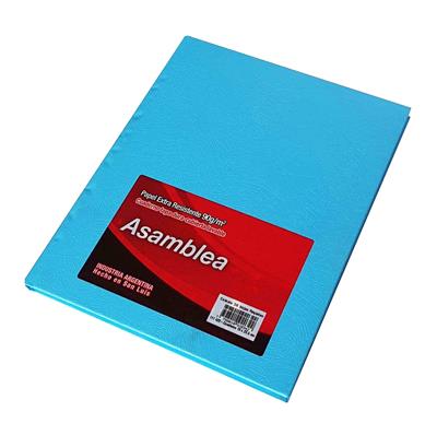 CUADERNO 19x23 Rayado Celeste x 50 h.