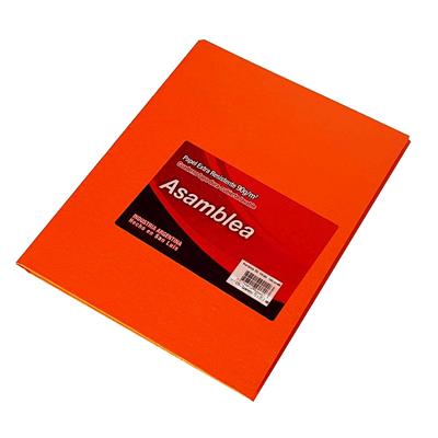 CUADERNO 19x23 Rayado Naranja x 50 h.