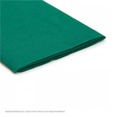 PAPEL CREPE VERDE OSC.