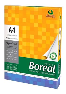 RESMA A4  75 g. BOREAL