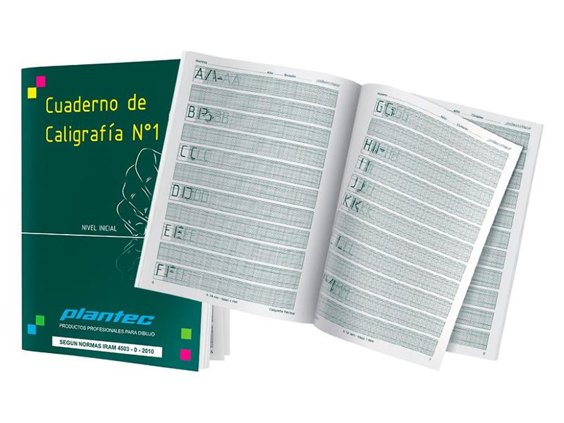 CUADERNO CALIGRAFIA PLANTEC