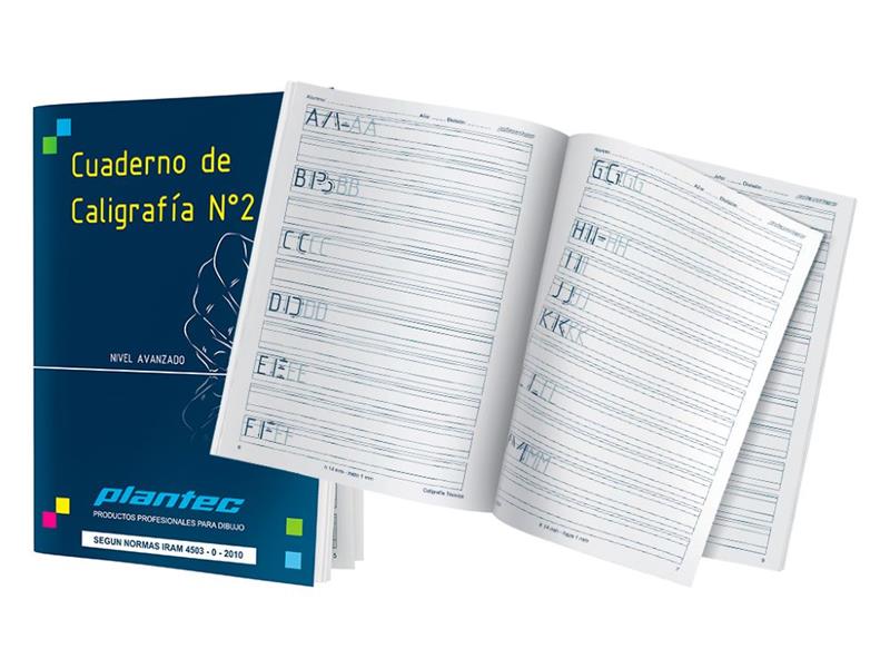 CUADERNO CALIGRAFIA PLANTEC Avanzado