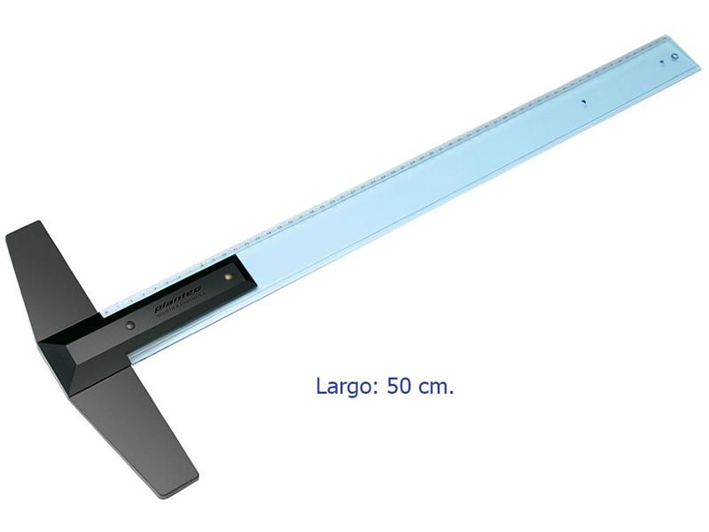 REGLA T de 50 cm. Inyectada