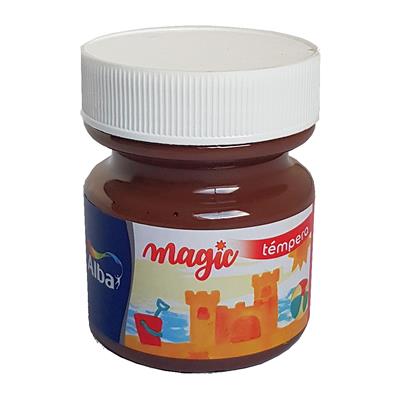 TEMPERA ALBAMAGIC POTE x 275 g. Marrón