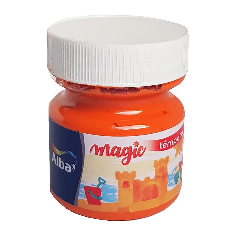 TEMPERA ALBAMAGIC POTE x 275 g. Naranja