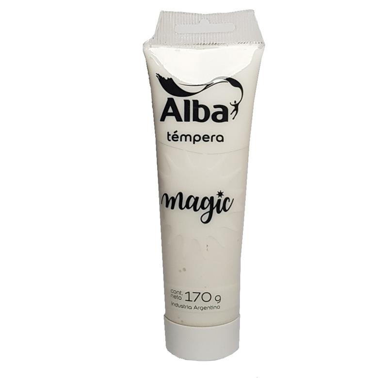 TEMPERA ALBAMAGIC POMO x 170 g. Blanco