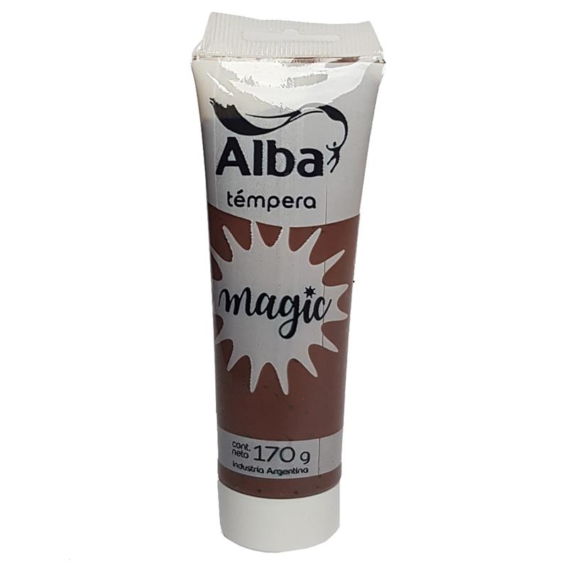 TEMPERA ALBAMAGIC POMO x 170 g. Marrón