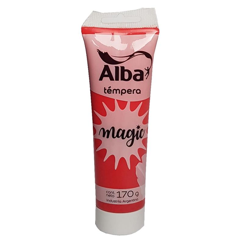 TEMPERA ALBAMAGIC POMO x 170 g. Rojo