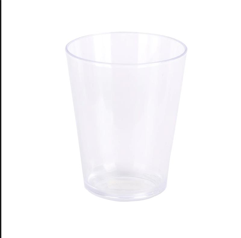 VASO CONICO 180 cc. x 15 u. Cristal