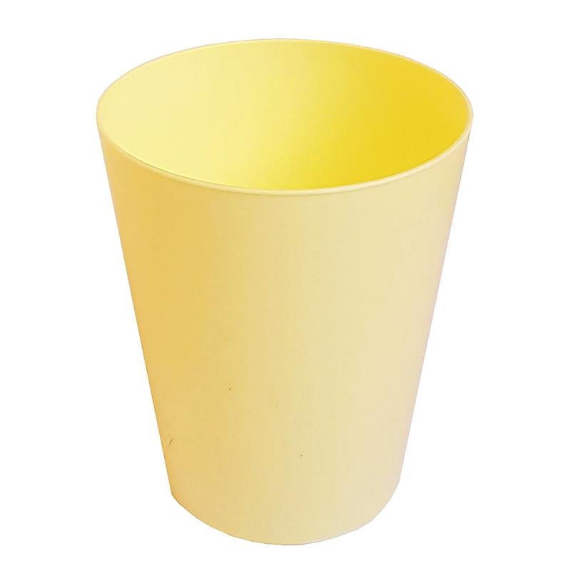 VASO CONICO 180 cc. x 15 u. Amarillo Pastel