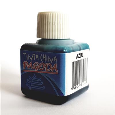 TINTA CHINA PAGODA x 17 cc. Azul