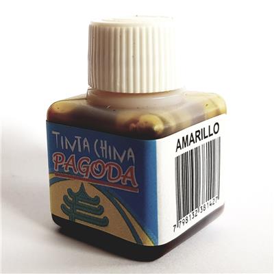 TINTA CHINA PAGODA x 17 cc. Amarilla