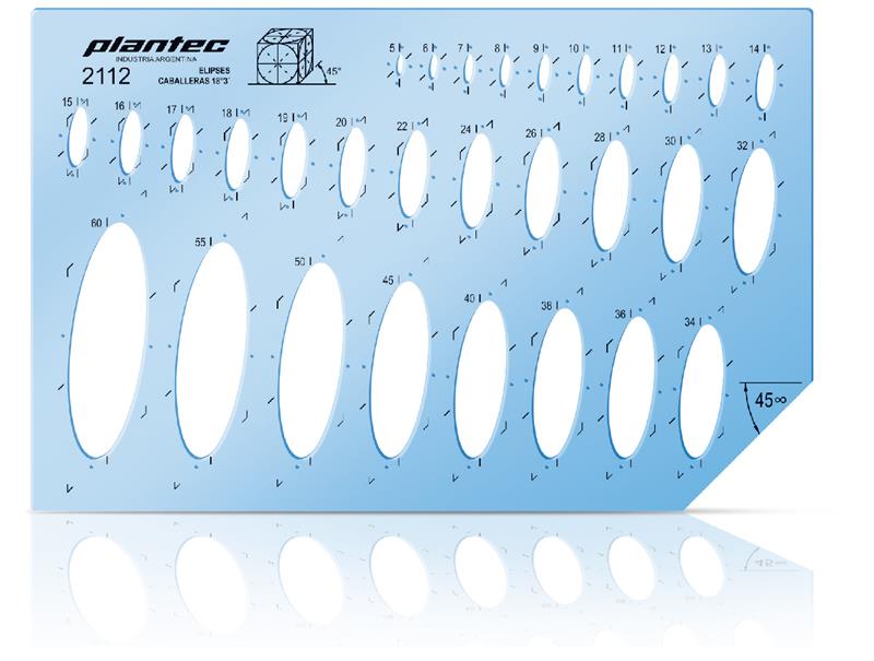 PLANTILLA ELIPSES Perspectiva Caballera