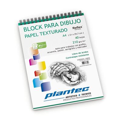 BLOCK DIBUJO A4 TEXTURADO x 40 h. Esp. S