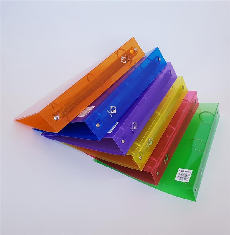 CARPETA ESCOLAR 3x40 PLASTICA COLOR LISA