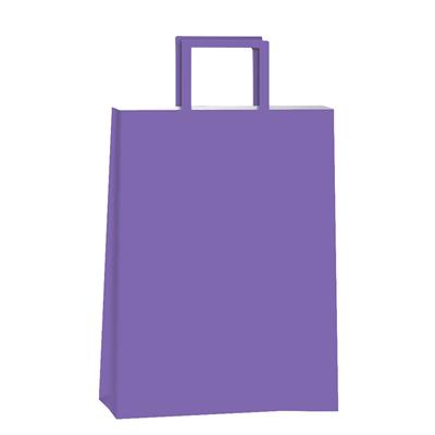 BOLSA PAPEL 30x12x41 Violeta