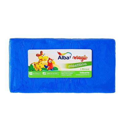 PLASTILINA ALBA x 250 g. Azul