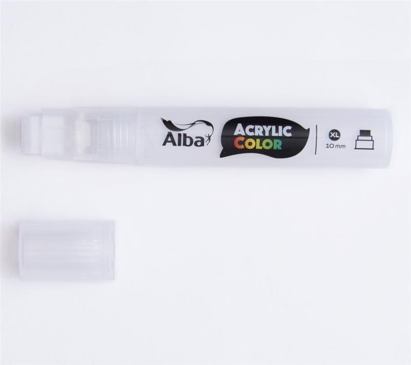 MARCADOR ALBA ACRYLIC XL Blanco