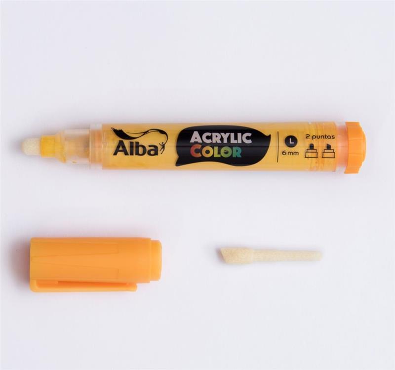 MARCADOR ALBA ACRYLIC L Amarillo Oro