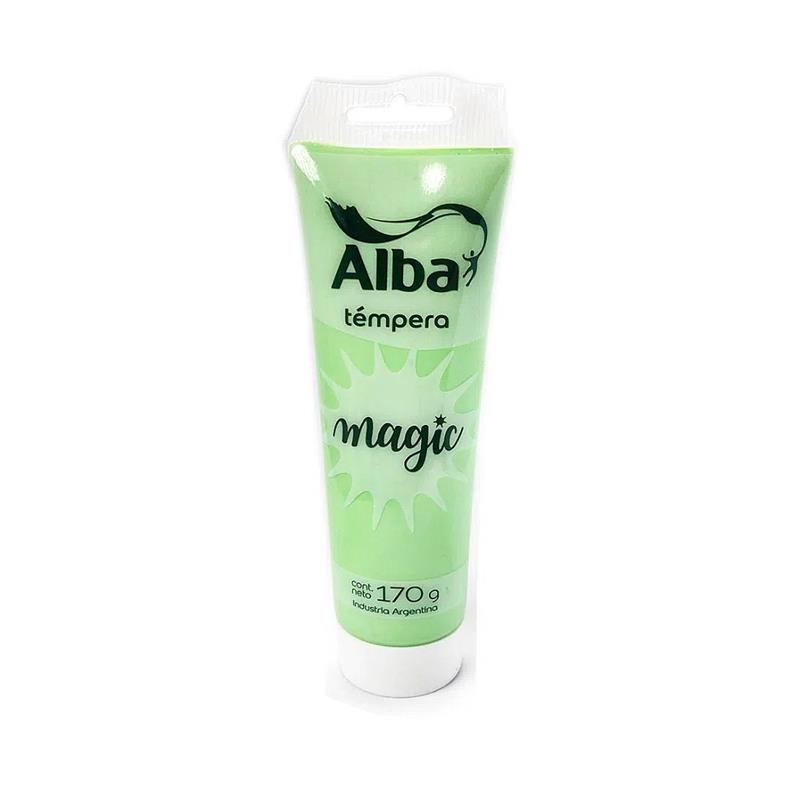 TEMPERA ALBAMAGIC POMO x 170 g. Verde Pastel