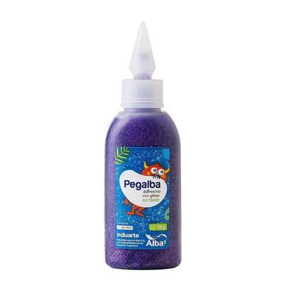 ADHESIVO ALBA GLITTER 38 g. Violeta