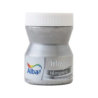 TEMPERA METALIZADA x 100 g. Plata