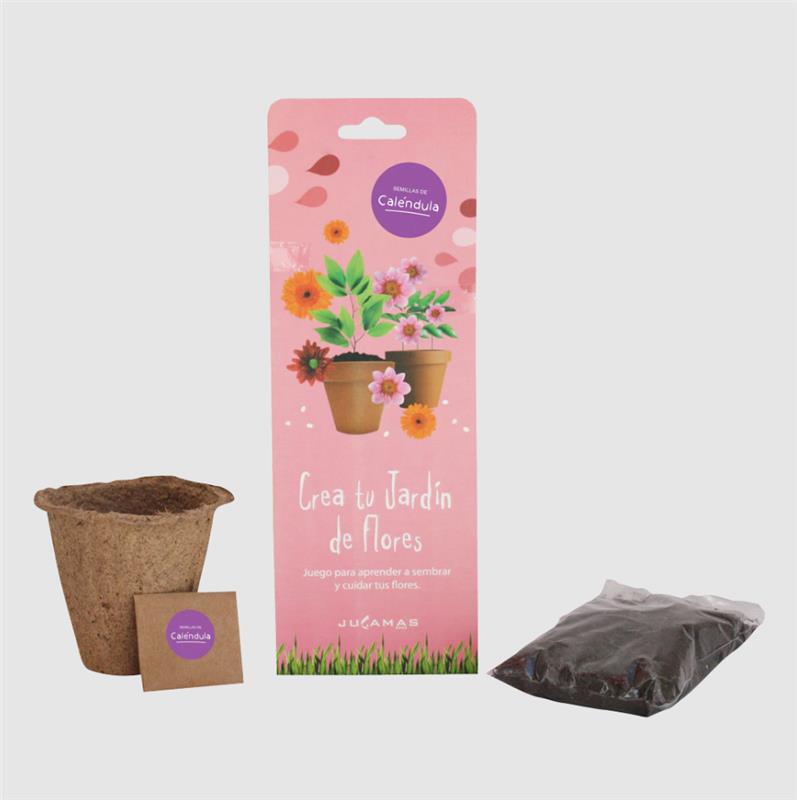 JUGAMAS CREA TU JARDIN DE FLORES