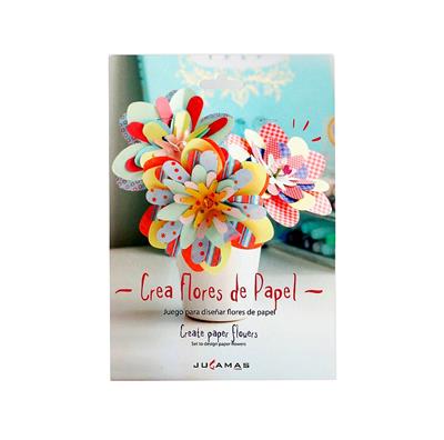 JUGAMAS CREA FLORES DE PAPEL
