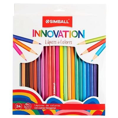 LAPICES SIMBALL INNOVATION LARGO x 24 u.