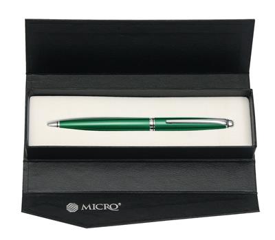 BOLIGRAFO MICRO VIP MERLINO VERDE