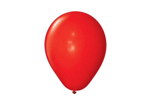 GLOBO PERLADO 12 Rojo x 50 u.