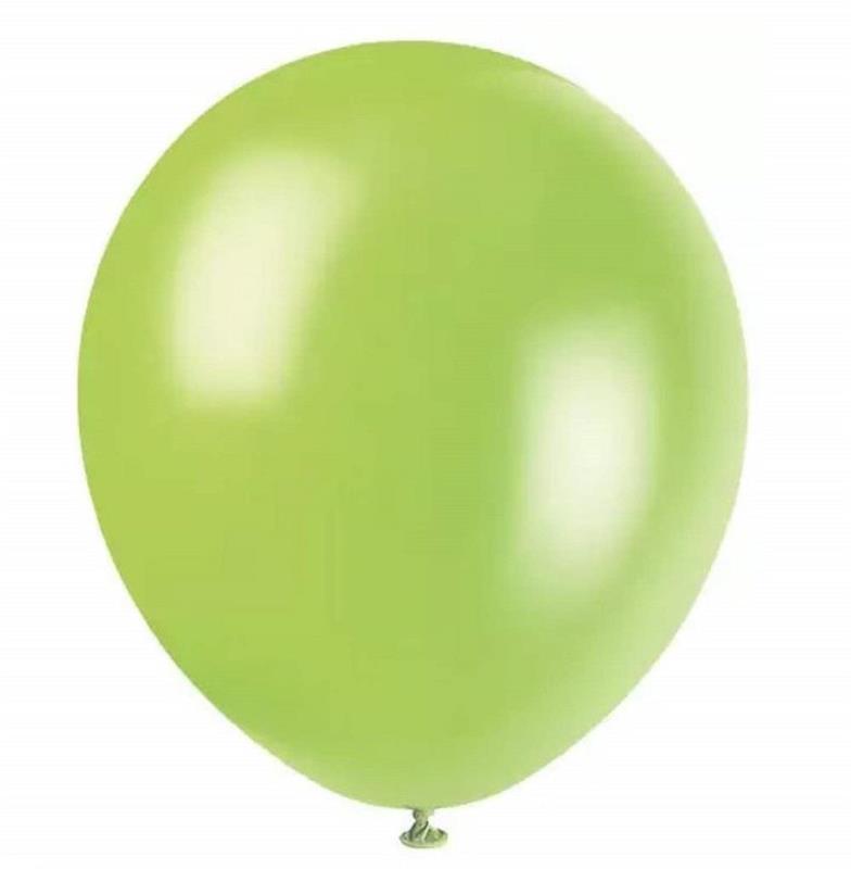 GLOBO PERLADO 12 x 50 u. Verde Manzana