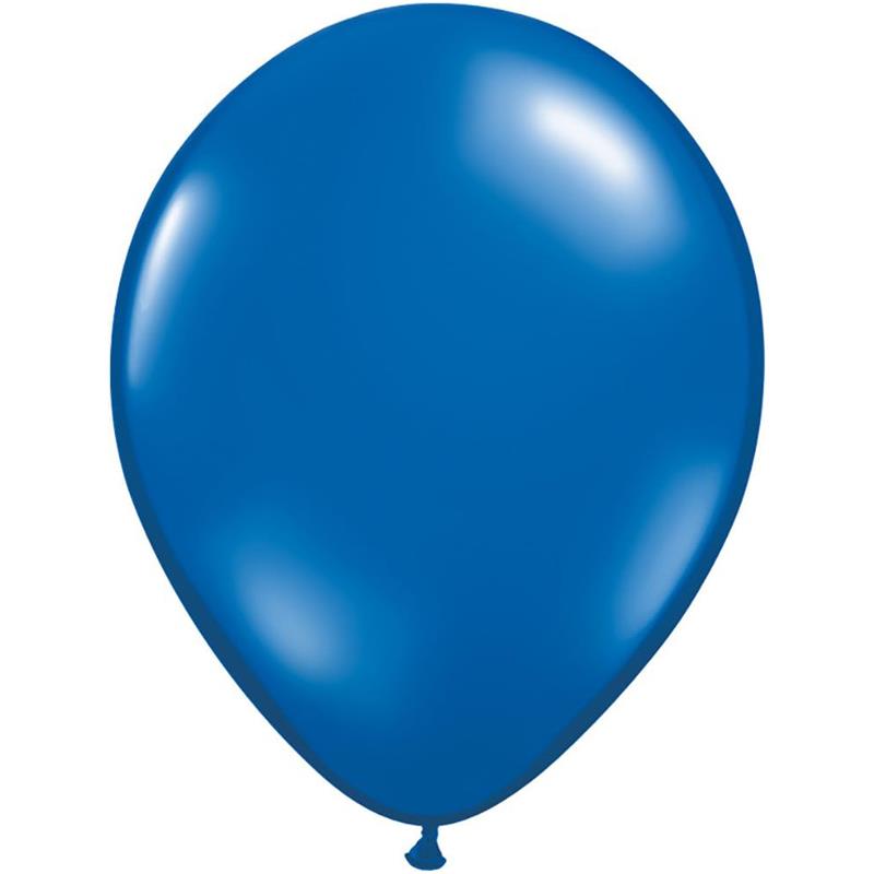 GLOBO PERLADO 12 Azul Oscuro x 25 u.