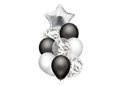 GLOBO SET x 9 PREMIUM Plata