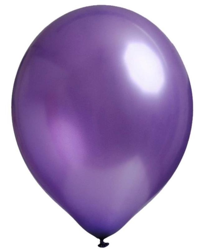 GLOBO PERLADO 12 x 25 u. Violeta