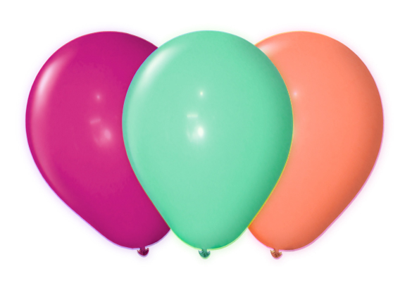 GLOBO PERLADO 12 x 25 u. Surtido