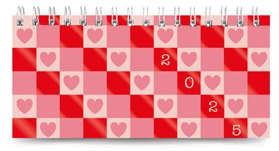 AGENDA TALBOT 8x17 POCKET Chess Love