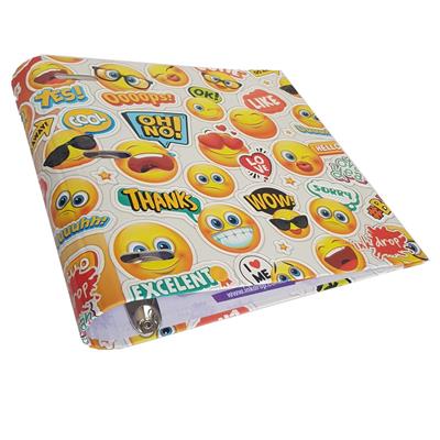 CARPETA ESCOLAR 3x40 INK DROP EMOTICONS