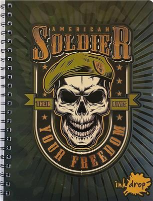 CUADERNO A5 INK DROP NEW II