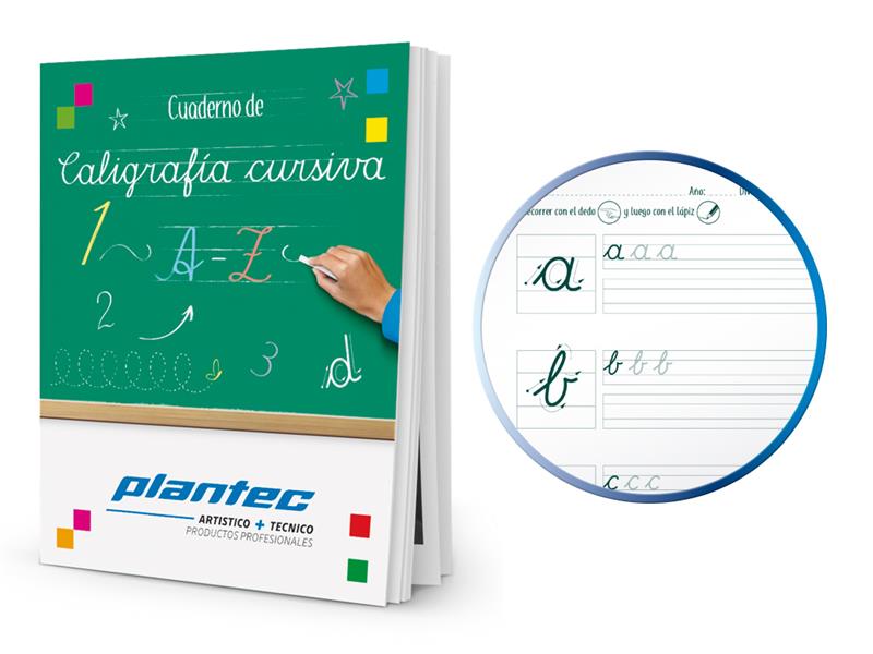 CUADERNO CALIGRAFIA PLANTEC Cursiva